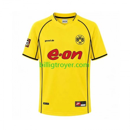 Billige Fotballdrakter Borussia Dortmund Retro Hjemmedraktsett 2002 Kortermet